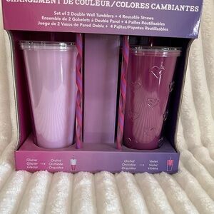 Color Changing Double Wall Tumblers Set